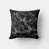 銀色の花 クッション (裏面)