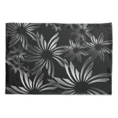 銀色の花 枕カバー (裏面)