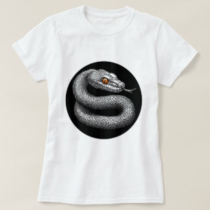 銀色の蛇 Tシャツ