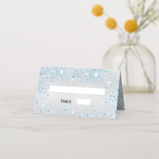 銀色の輝き プレイスカード (正面)