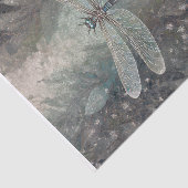 銀色の輝き、真夜中の翼ドラゴンフライ 薄葉紙 (詳細)