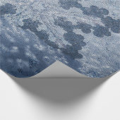 銀色の雪 ラッピングペーパー (角)