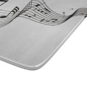 銀色の音符 カッティングボード (角)