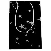 銀色の黒星 ミディアムペーパーバッグ (正面)