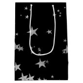 銀色の黒星 ミディアムペーパーバッグ (裏面)