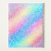 銀色グリッター金ゴールドプランナー2024 プランナー手帳 (裏面)