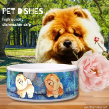 銀色ムーンチョウ犬の水色