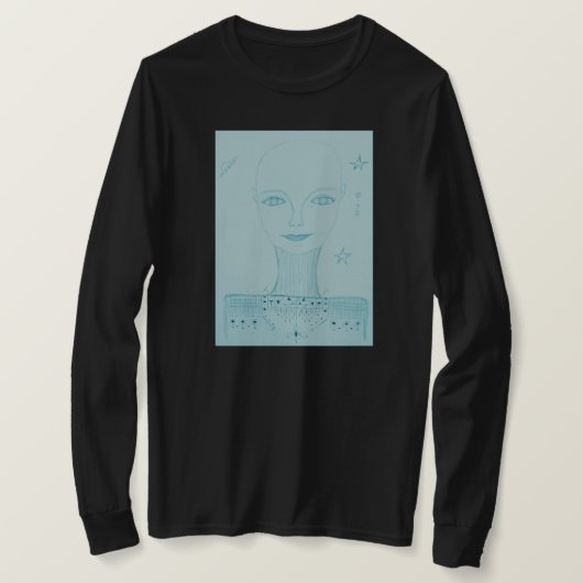 銀色 Tシャツ (デザイン正面)
