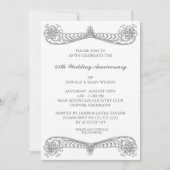 銀花巻二十五周年記念パーティー 招待状 (正面)