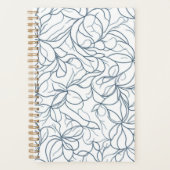 銀花柄 プランナー手帳 (正面)