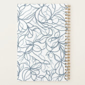 銀花柄 プランナー手帳 (裏面)