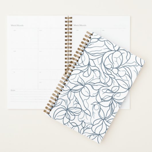 銀花柄 プランナー手帳 (ディスプレー)