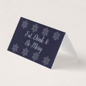 銀華美のスノーフレーク・クリスマスカード (正面)