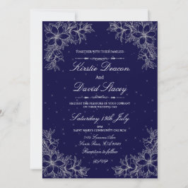 銀華美フローラ結婚式招待状 招待状