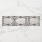 銀華美水モダン瓶ラベル ペットボトルラベル (シングルラベル)
