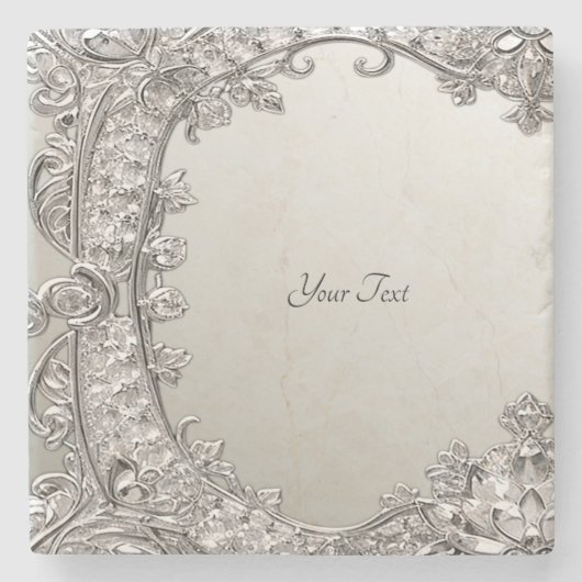 銀華美石モダンコースター ストーンコースター (正面)