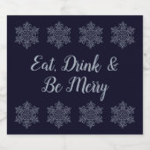 銀華美雪片 ビールラベル (シングルラベル)