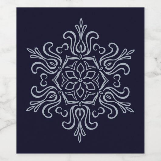 銀華美雪片 ワインラベル (シングルラベル)