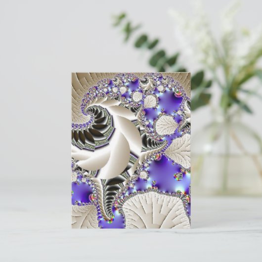 銀葉はがき ポストカード (スタンド正面)