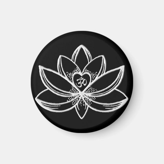銀蓮花 マグネット (正面)