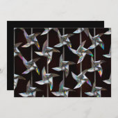 銀虹彩運動ツイスター風車動力 招待状 (正面/裏面)