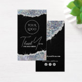 銀虹色フェイクグリッターパッケージの挿入 (デスク)