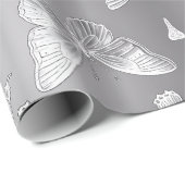 銀蝶の野生動物愛好家 ラッピングペーパー (ロールコーナー)
