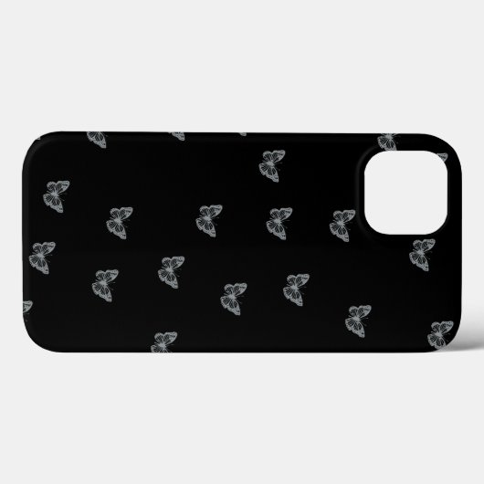 銀蝶 Case-Mate iPhoneケース (裏面 (横))