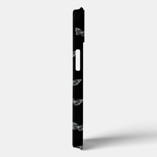 銀蝶 Case-Mate iPhoneケース (裏面 / 右)