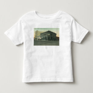 銀行およびフリーメーソンの寺院の外観 トドラーTシャツ