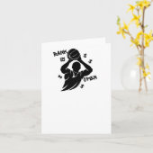 銀行が開いている カード (黄色い花)