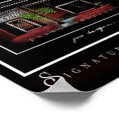 銀行に関する理容師 ポスター (角)