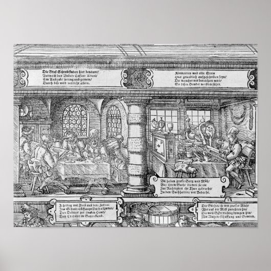 銀行のシーン ポスター (正面)