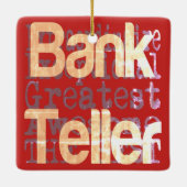 銀行の出納者 セラミックオーナメント (裏面)