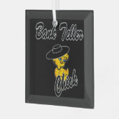 銀行の取引先担当窓口#4 ガラスオーナメント (正面左)