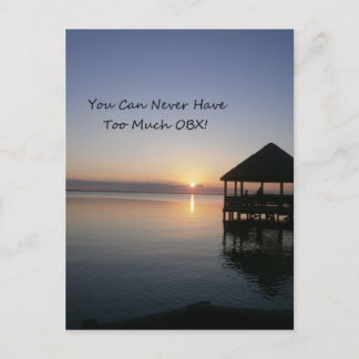 銀行の外金を使い過ぎては困る ポストカード