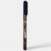 銀行の誇りを称える複雑なデザイン Case-Mate iPhoneケース (裏面 / 右)