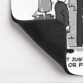 銀行はナイトマンガのためにドアを閉める マウスパッド (コーナー)