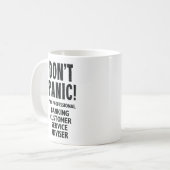 銀行カスタマー・サービス・アドバイザー コーヒーマグカップ (正面左)