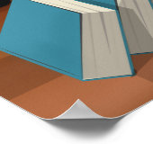 銀行企業の事務所 ポスター (角)