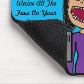 銀行員おもしろい漫画 マウスパッド (コーナー)