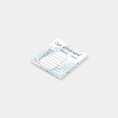 銀行変更付箋 ポストイット (アングル)