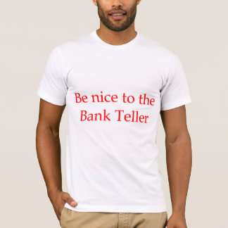 銀行家か銀行出納係のTシャツ Tシャツ