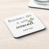 銀行家がやるんだ！ コースター (左側)