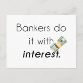 銀行家がやるんだ！ ポストカード (正面)