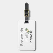 銀行家がやるんだ！ ラゲッジタグ (正面縦)