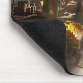 銀行家-金ゴールドの重量の価値を持つ… マウスパッド (コーナー)