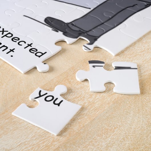 銀行支配人のオフィス漫画 ジグソーパズル (側面)