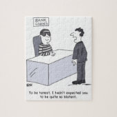 銀行支配人のオフィス漫画 ジグソーパズル (縦)
