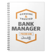 銀行支配人 ノートブック (正面)